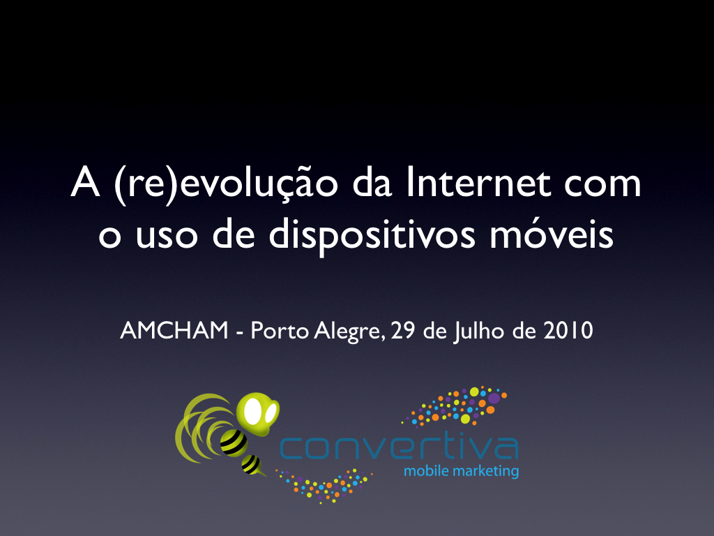 A (Re)Evolução da Internet